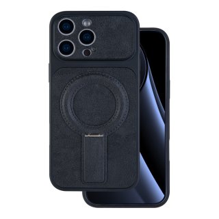 Husa pentru iPhone 16 Pro Max compatibil MagSafe PC/TPU Negru, TFO Luxgrip Mag