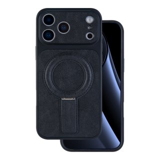 Husa pentru iPhone 17 Pro Max compatibil MagSafe PC/TPU Negru, TFO Luxgrip Mag