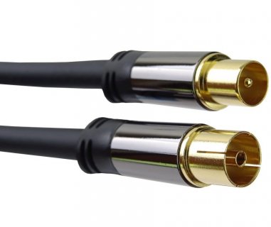 Cablu prelungitor coaxial antena 75Ohm (135dB) T-M 1.5m, kjqiec015
