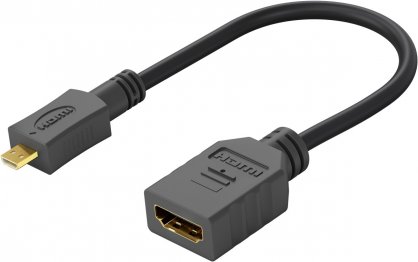 Adaptor HDMI-A la micro HDMI-D 4K60Hz M-T 0.13m, kphdma-35