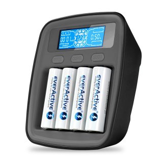 Incarcator acumulatori 4 x AA/AAA professional USB-C Ni-MH, NC-1000M