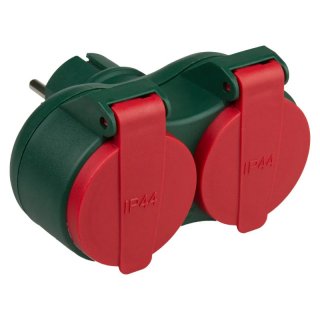 Priza dubla Schuko de exterior IP44 , RP250