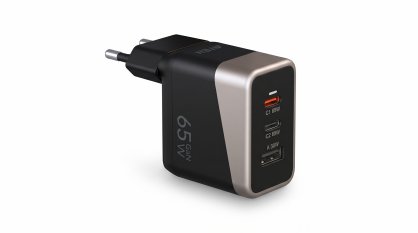 Incarcator priza 2 x USB type C + 1 x USB-A GaN 65W, ATEN UP365