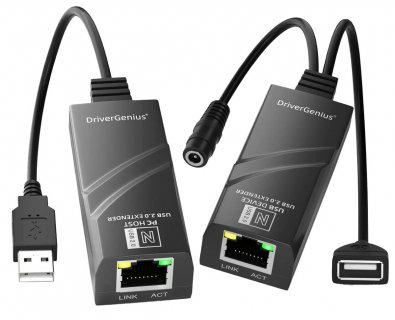 Extender USB 2.0 via Cat5e/Cat6 pana la 50m, kuext2